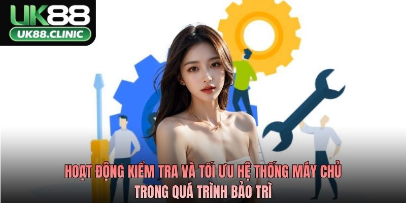 Hoạt động kiểm tra và tối ưu hệ thống máy chủ trong quá trình bảo trì